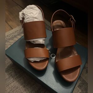 AEROSOLES Tan Women's Heeled Sandals